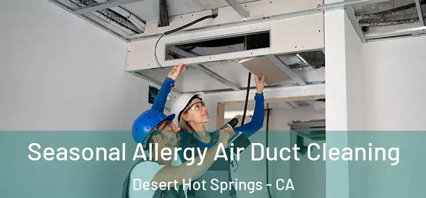  Seasonal Allergy Air Duct Cleaning Desert Hot Springs - CA